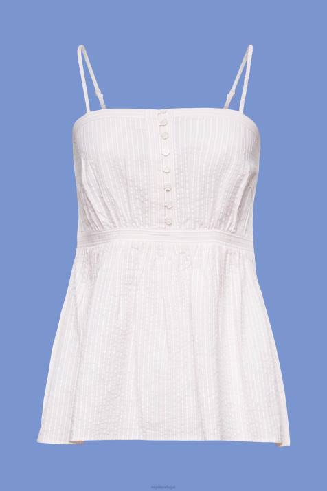 principal luz rosa mulheres Esprit top cami texturizado NBHL226