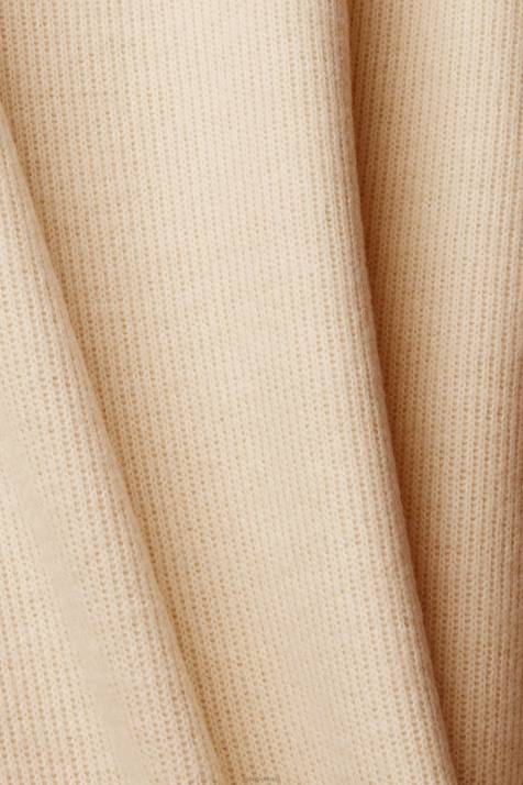 saias gelo mulheres Esprit saia lápis em malha canelada NBHL432