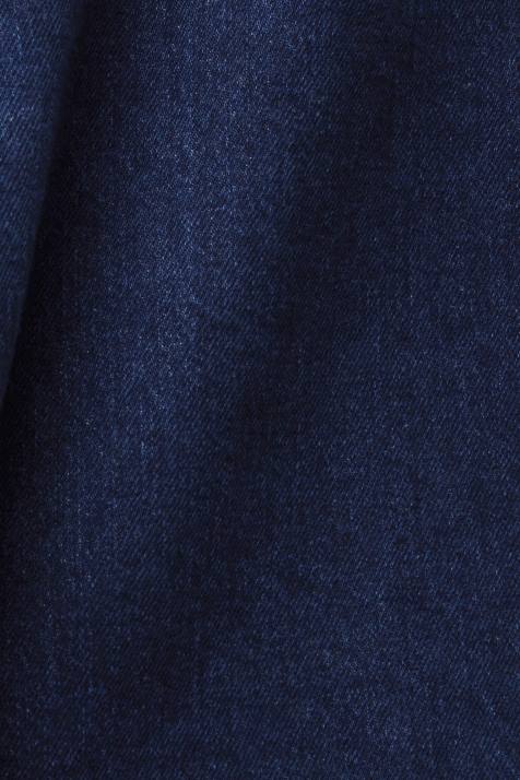 saias lavagem média azul mulheres Esprit saia jeans na altura do joelho NBHL269