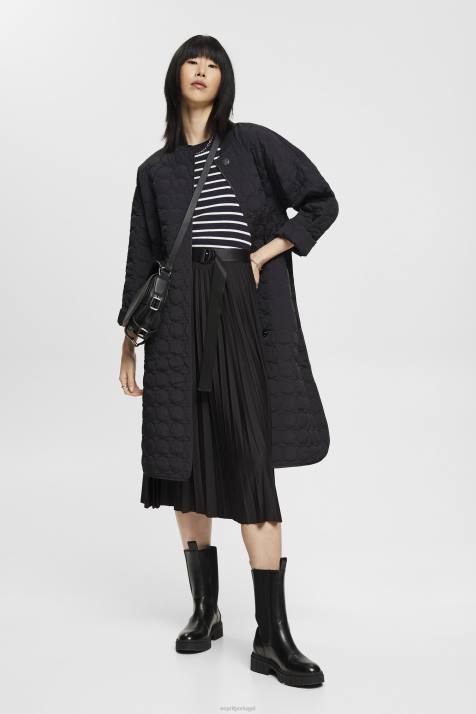 suéteres marinha mulheres Esprit suéter canelado de manga curta NBHL319