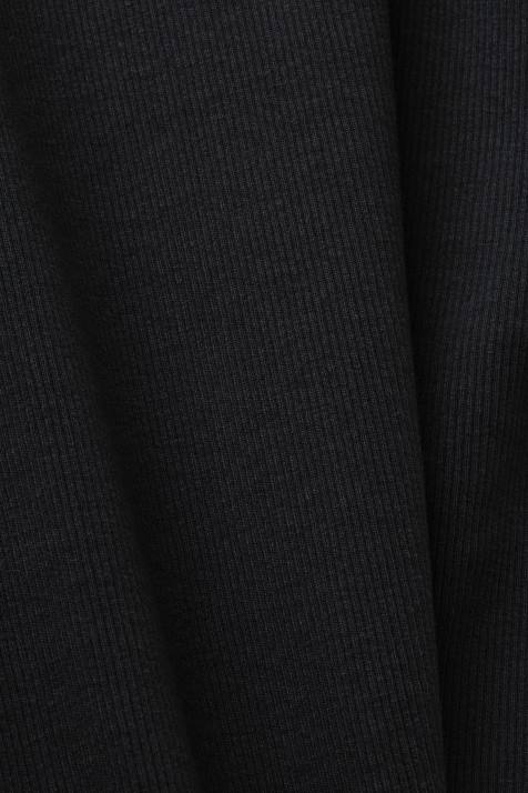 tanque preto mulheres Esprit top com nervuras NBHL280