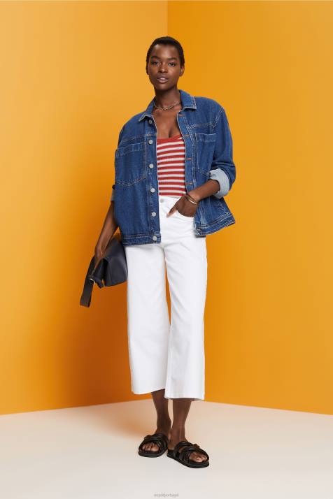 tanque terracota mulheres Esprit regata listrada com nervuras NBHL104