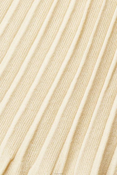 vestidos areia mulheres Esprit vestido plissado e flare NBHL383