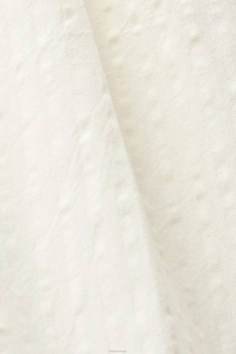 vestidos branco mulheres Esprit vestido maxi com tiras NBHL232