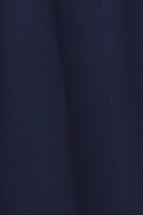 vestidos marinha mulheres Esprit vestido midi com cinto de amarrar fixo NBHL231