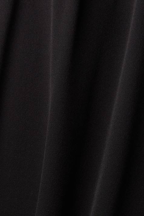 vestidos preto mulheres Esprit vestido de gola alta NBHL424