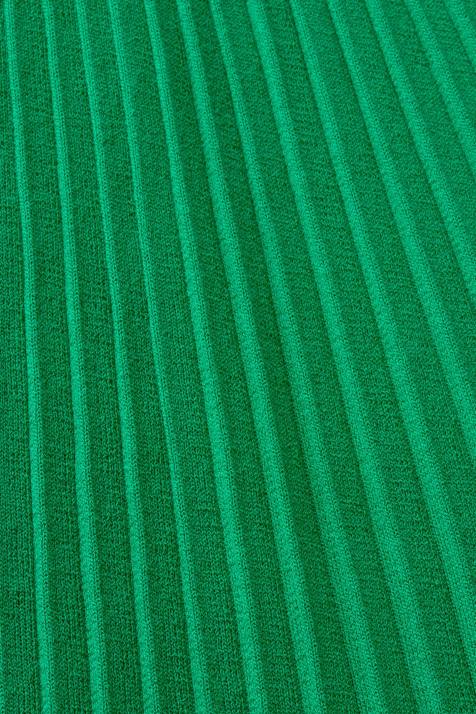 vestidos verde esmeralda mulheres Esprit vestido midi com pregas e manga curta NBHL121